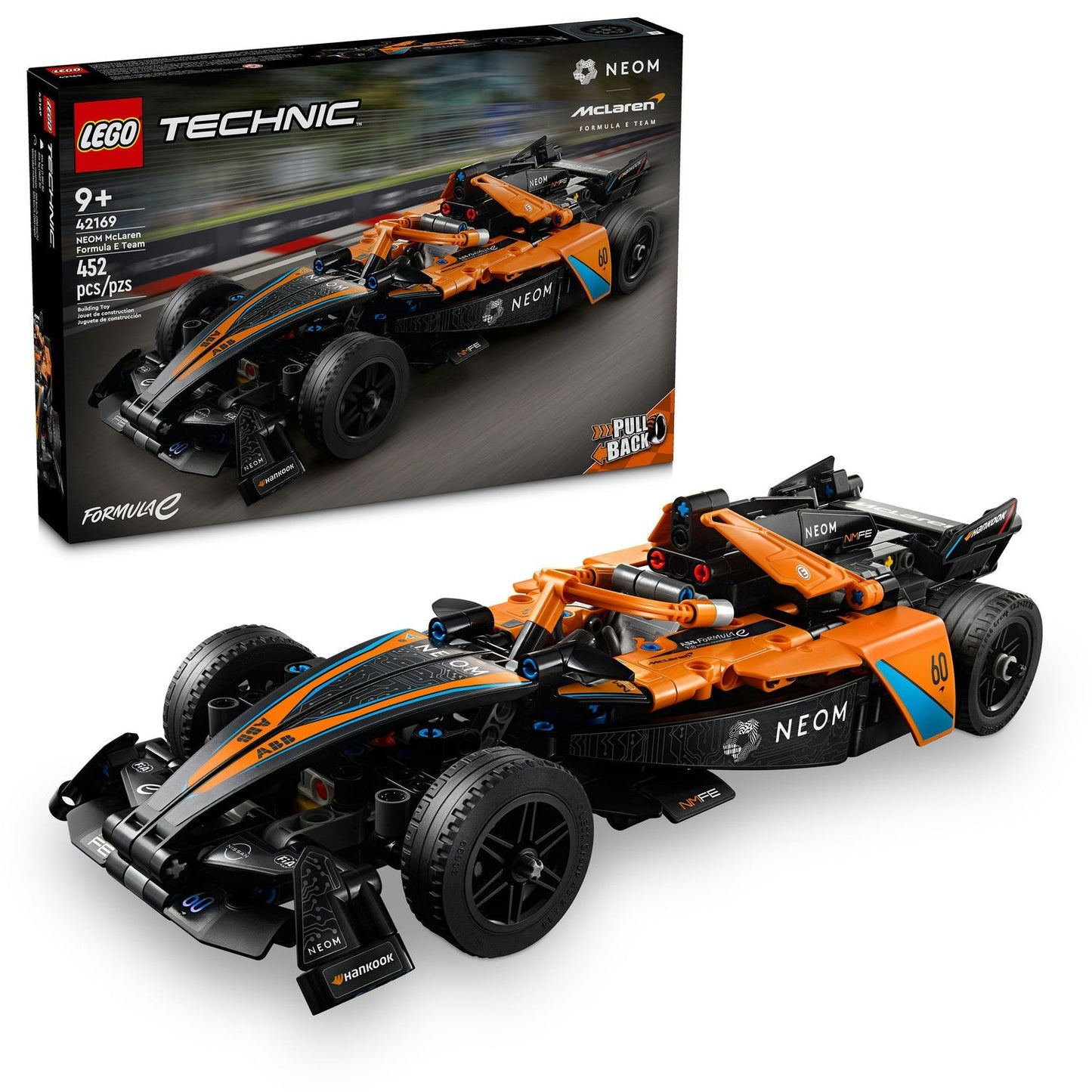 LEGO® Technic: NEOM McLaren Formula E Race Car 42169
