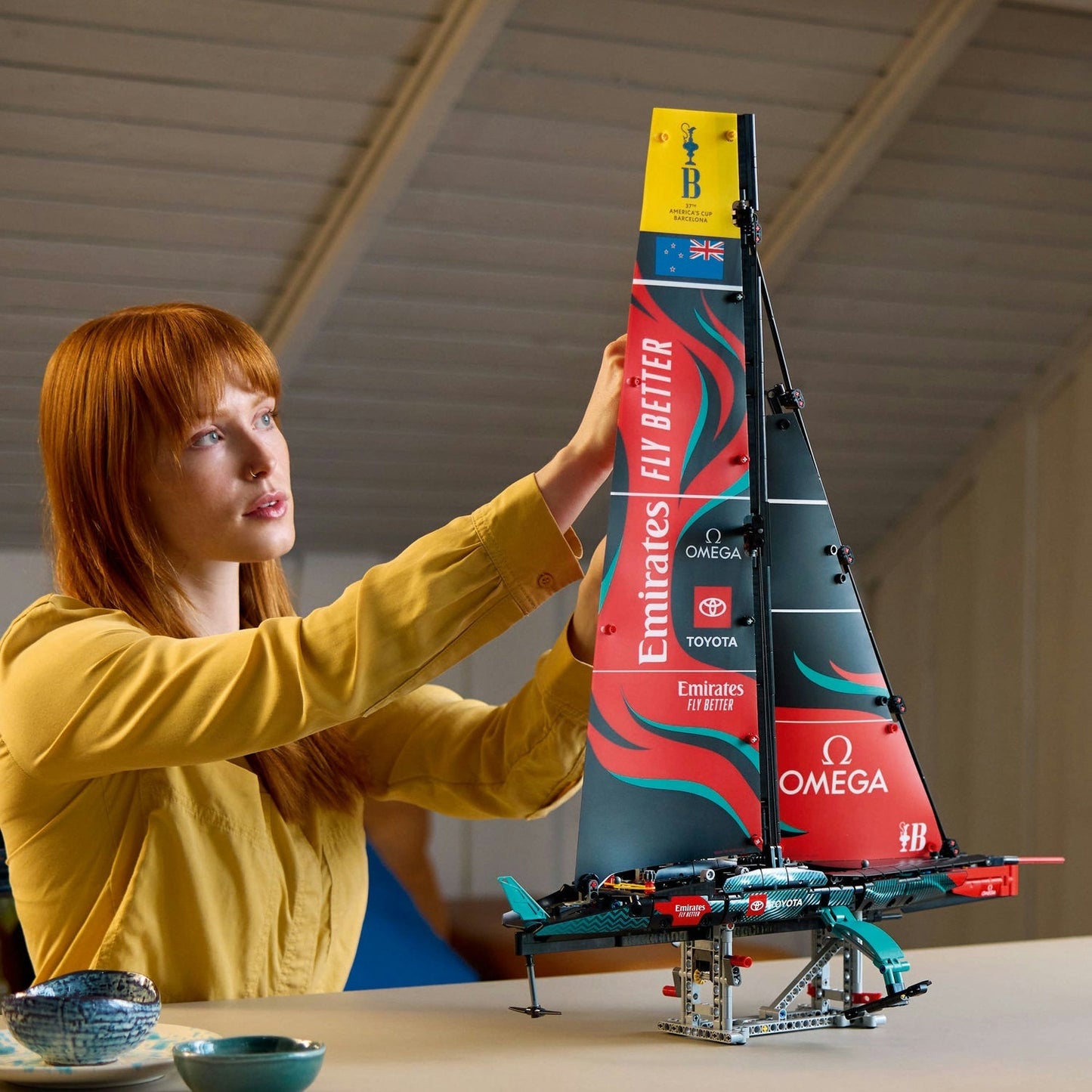 LEGO Emirates Team New Zealand AC75 Yacht
