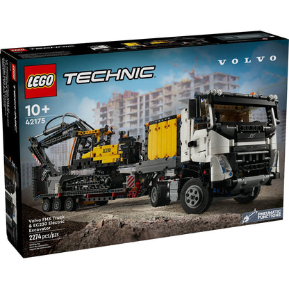 LEGO Technic: Volvo FMX Truck & EC230 Electric Excavator 42175
