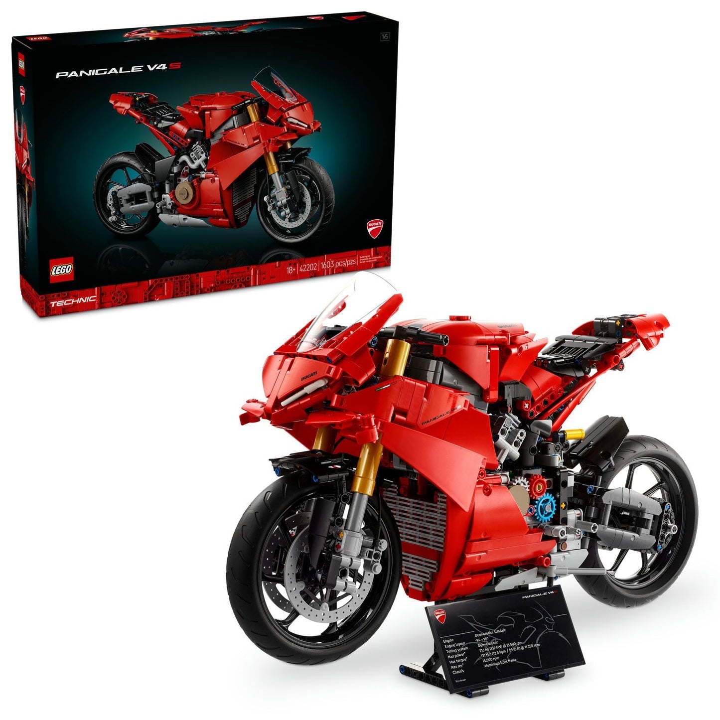 LEGO Ducati Panigale V4 S Motorcycle
