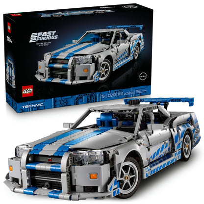 LEGO® Technic: 2 Fast 2 Furious Nissan Skyline GT-R (R34) Car