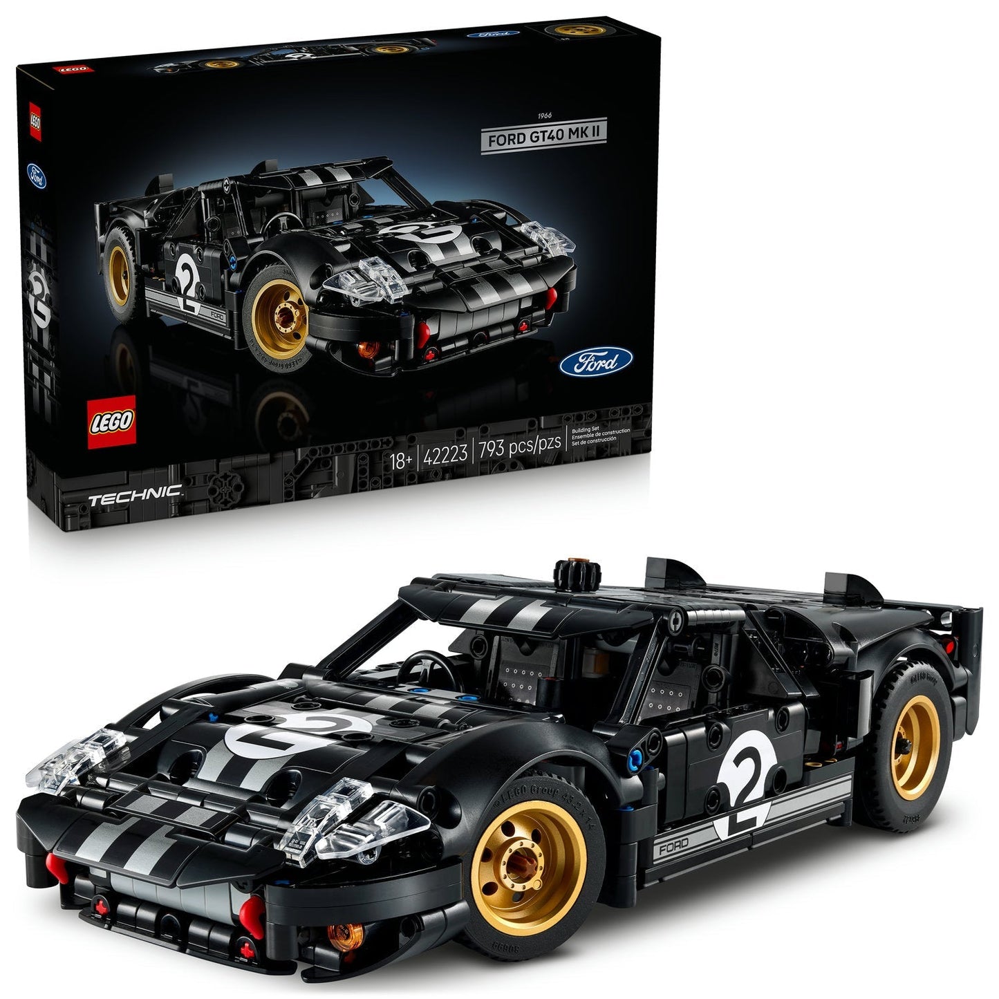 LEGO 1966 Ford GT40 MKII Race Car