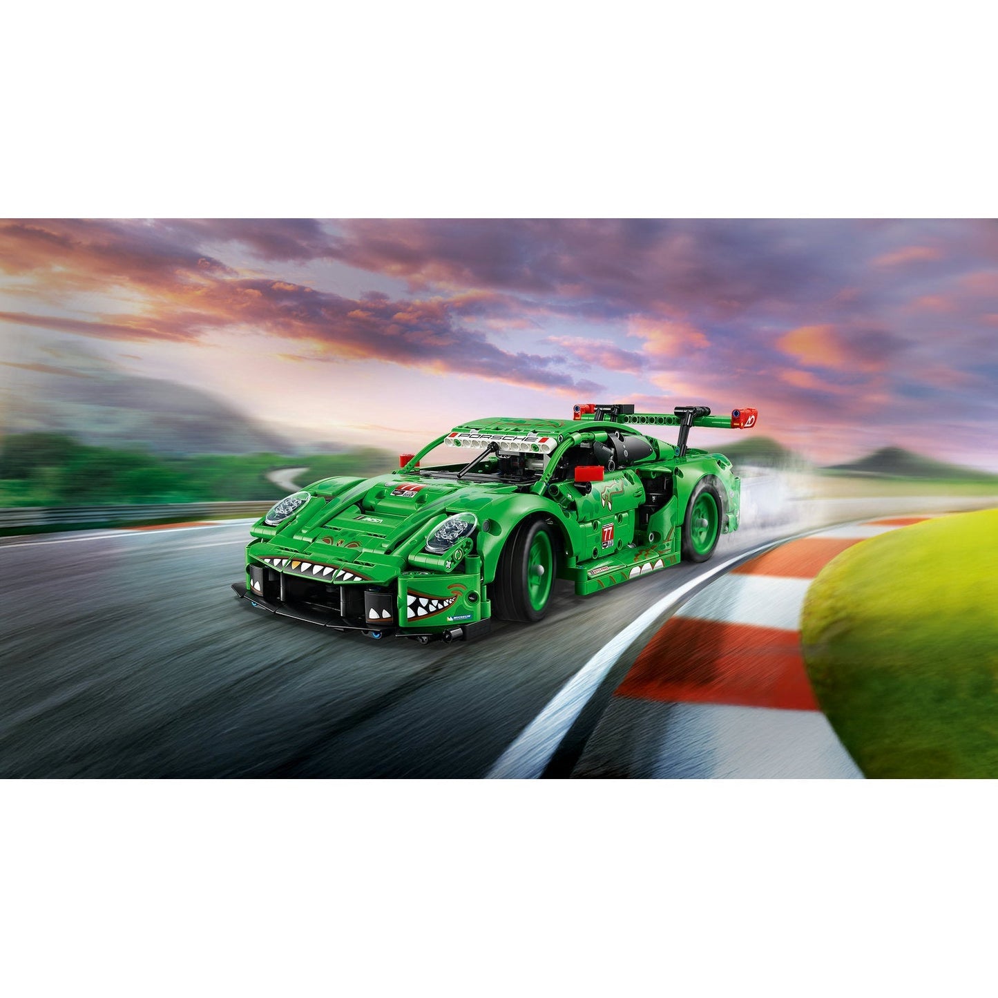 LEGO Porsche 911 GT3 R REXY AO Race Car