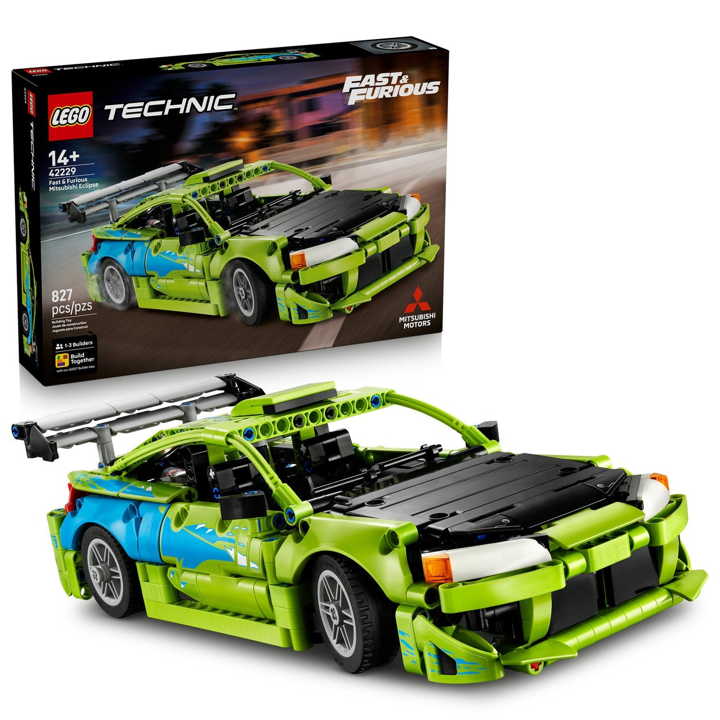 LEGO® Technic: Fast and Furious Mitsubishi Eclipse Car 42229