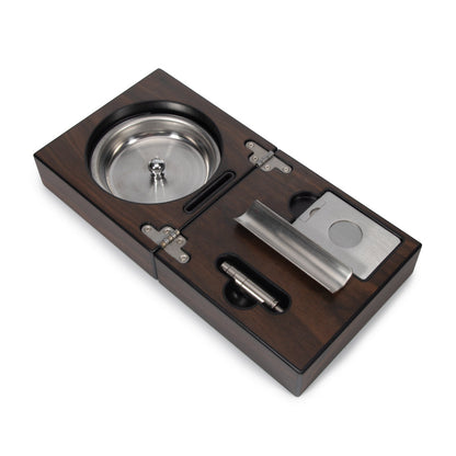 The Carter Walnut Cigar Accessories Box