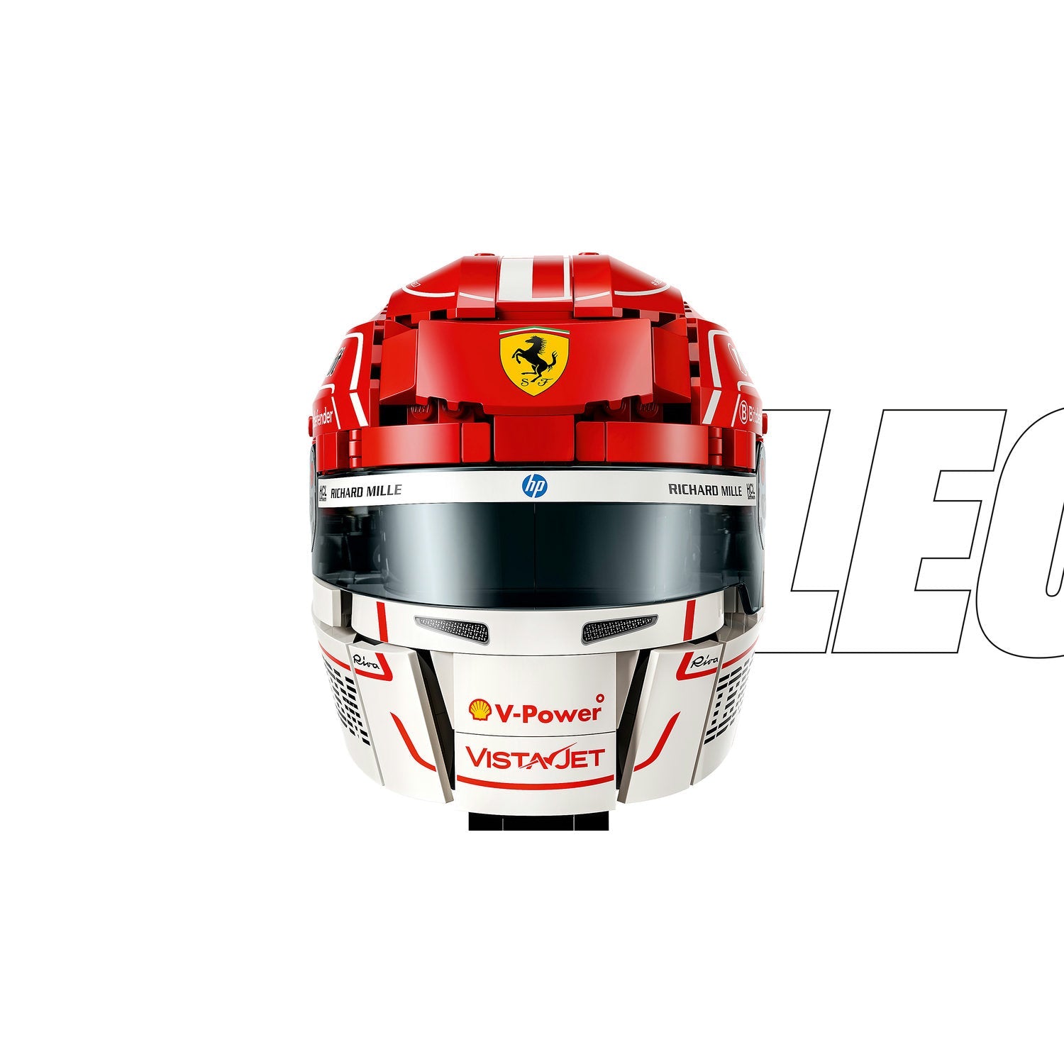 LEGO® Editions Formula 1: Scuderia Ferrari HP Charles Leclerc Helmet