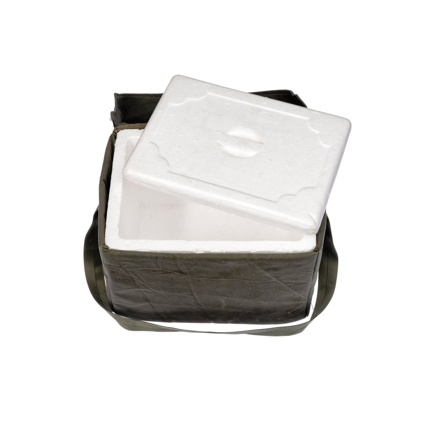 Vintage Tent Fabric Cooler