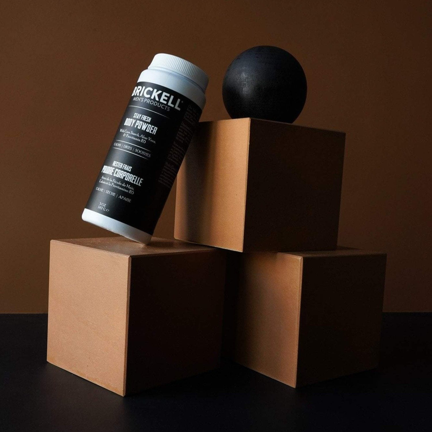 Brickell Stay Fresh Body Powder | Uncrate Supply
