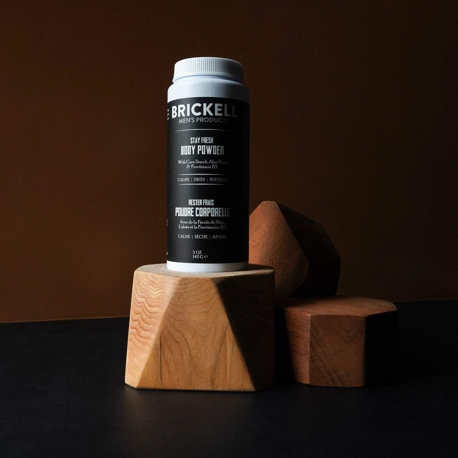 Brickell Stay Fresh Body Powder | Uncrate Supply