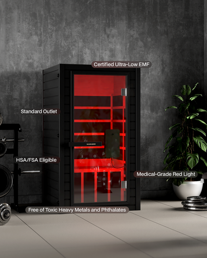SaunaBox Solara Full Spectrum Infrared Sauna