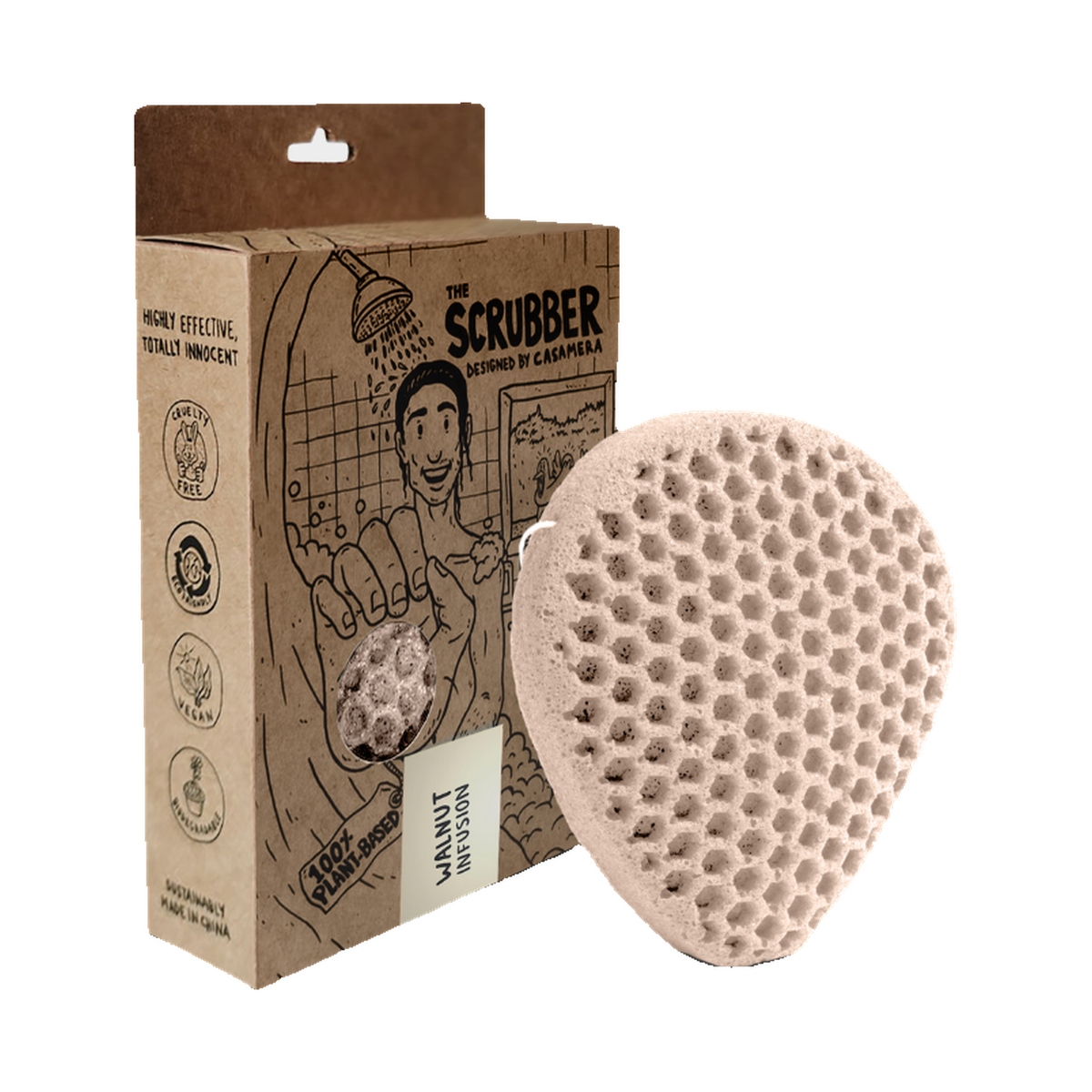 The Scrubber Walnut