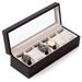 Solid Wood Watch Box - Espresso Wood