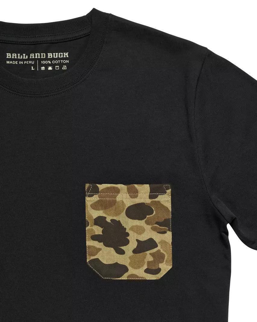 Ball and Buck Pocket Tee