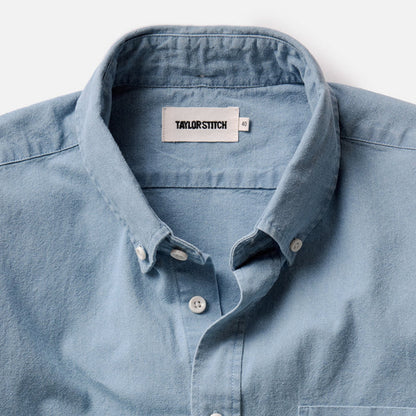 Taylor Stitch Washed Indigo Jack Shirt