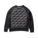 Holden Down Crew Hybrid Sweater - BLACK