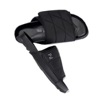 Holden Puffy Slides - BLACK