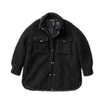 Holden Women's Padded Wool Sherpa Jacket - BLACK