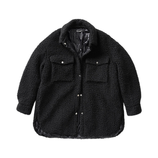 Holden Women's Padded Wool Sherpa Jacket BLACK