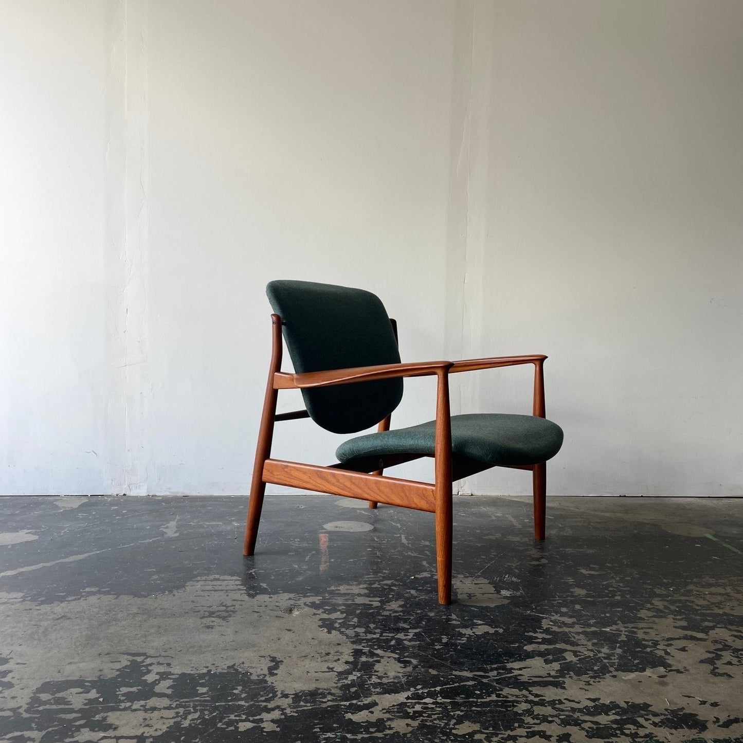 Finn Juhl Model 136 Lounge Chair for France & Son Circa 1950's