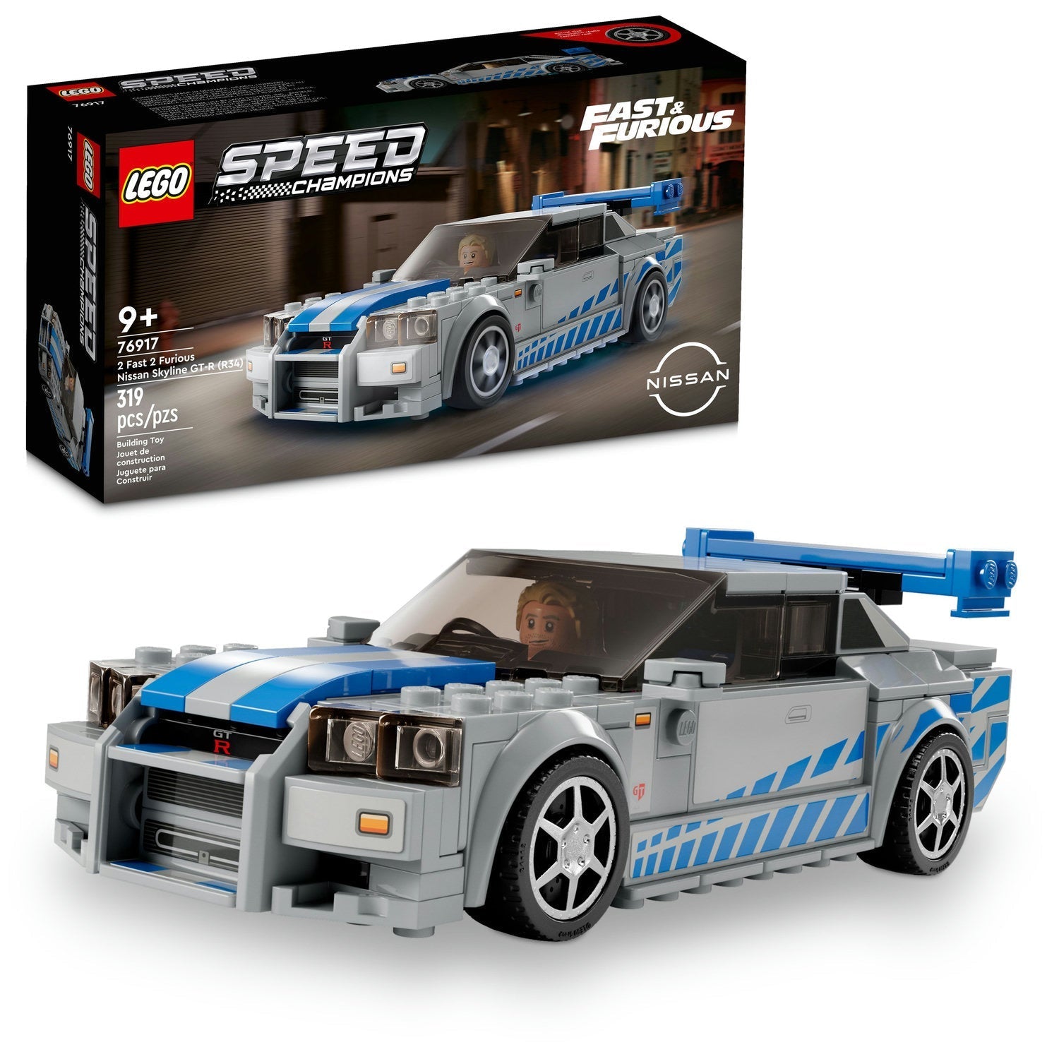 LEGO Speed Champions: 2 Fast 2 Furious Nissan Skyline GT-R