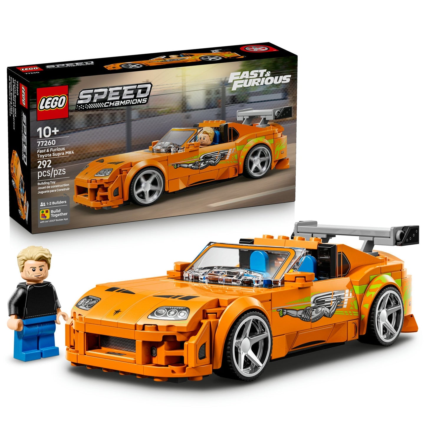 LEGO® Speed Champions: The Fast and The Furious Toyota Supra MK4