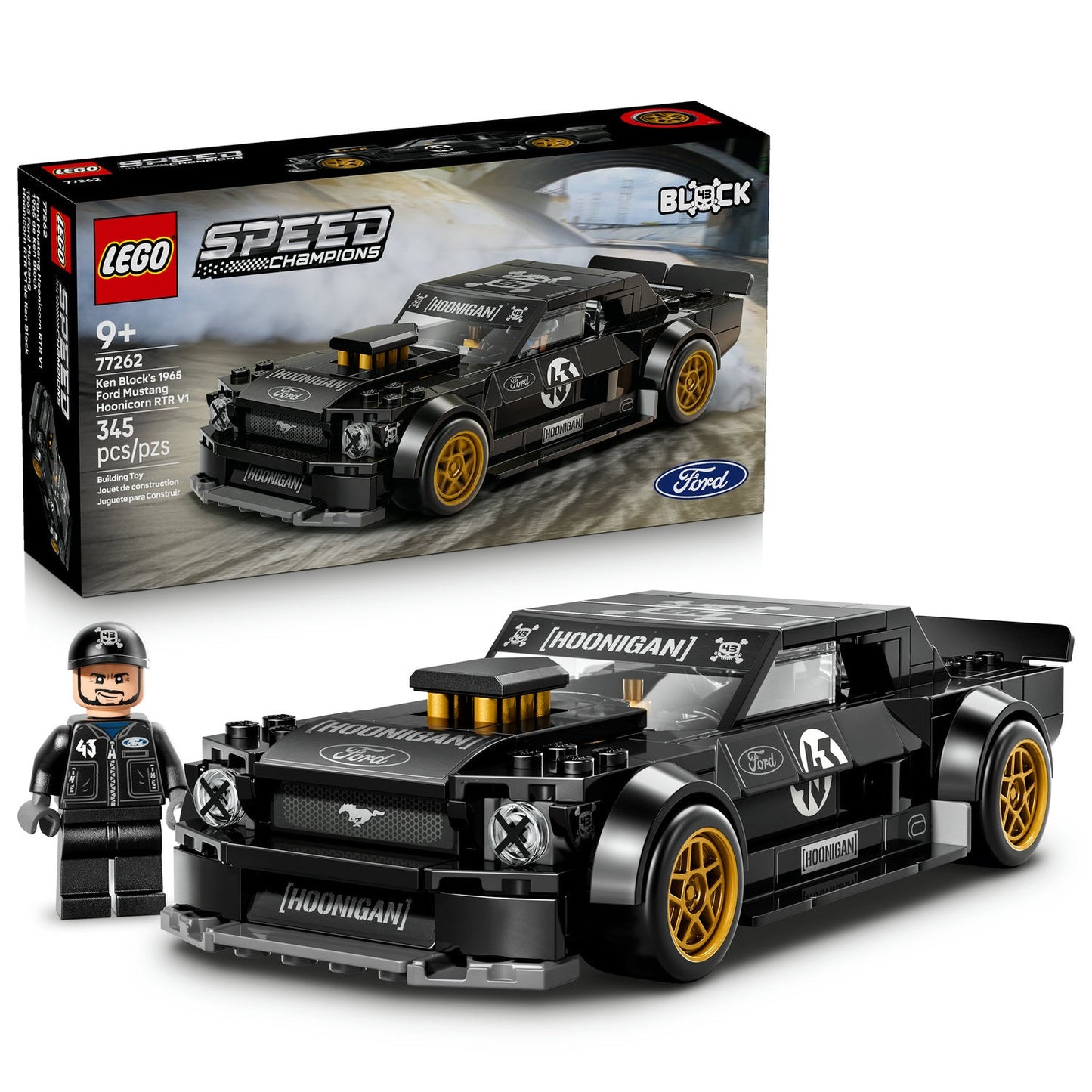 LEGO® Speed Champions: Ken Block's '65 Ford Mustang Hoonicorn V1