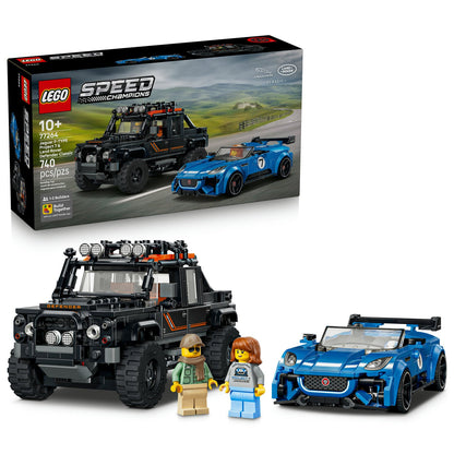 LEGO® Speed Champions: Jaguar Project 7 & Land Rover Defender 77264