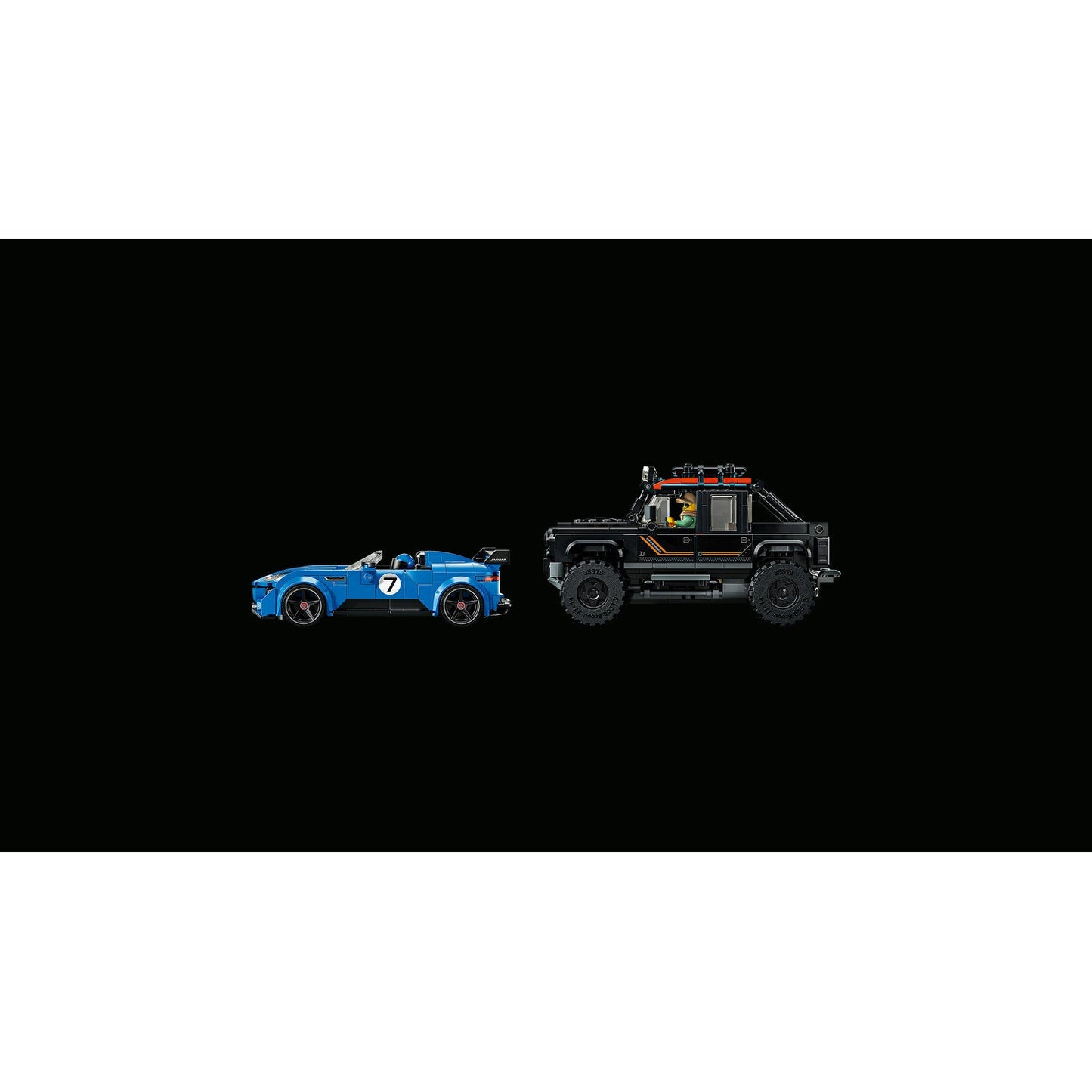 LEGO® Speed Champions: Jaguar Project 7 & Land Rover Defender 77264