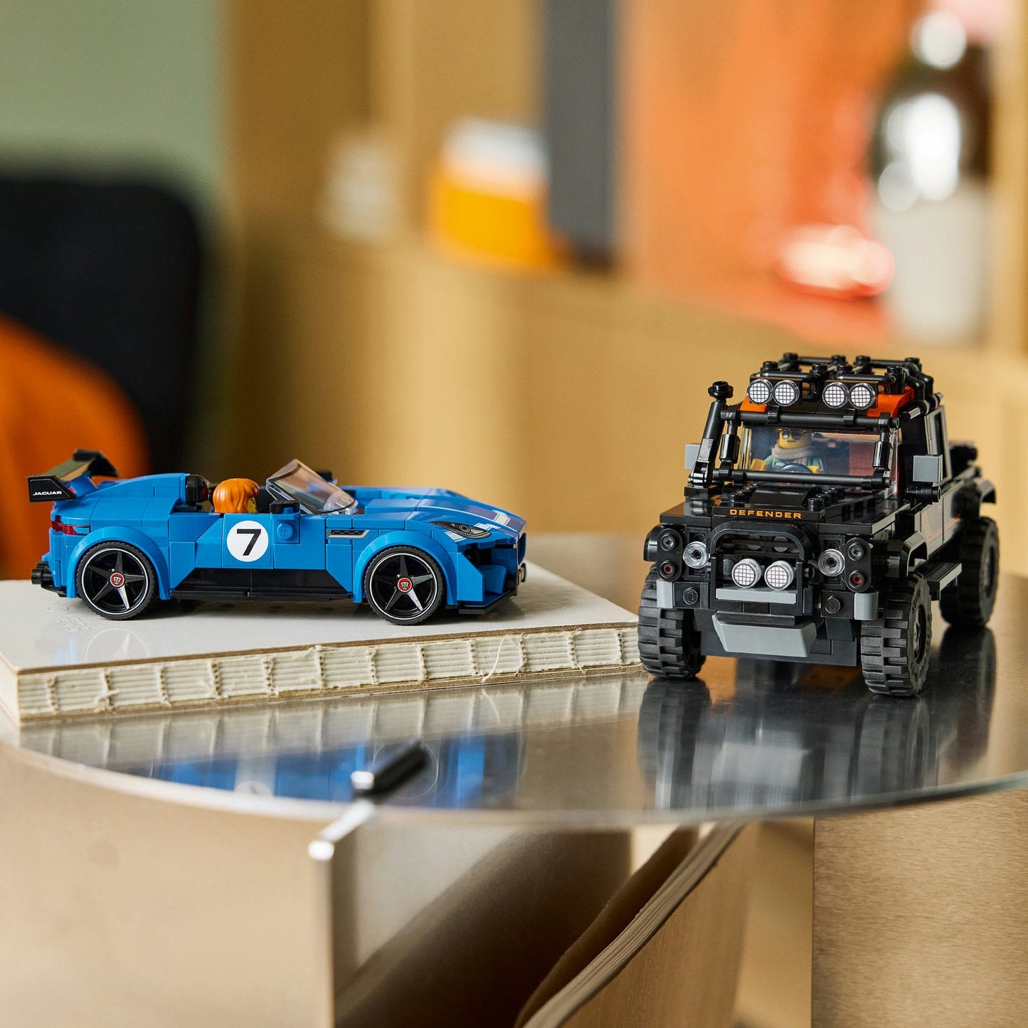 LEGO® Speed Champions: Jaguar Project 7 & Land Rover Defender 77264
