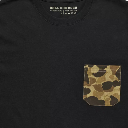 Ball and Buck Pocket Tee