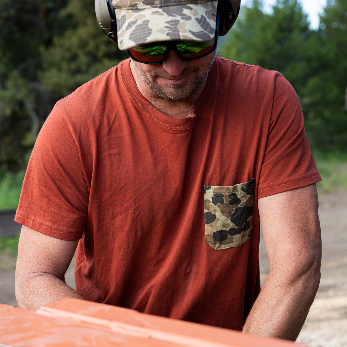 Ball and Buck Pocket Tee