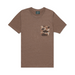 Ball and Buck Pocket Tee - Sepia/Original Camo