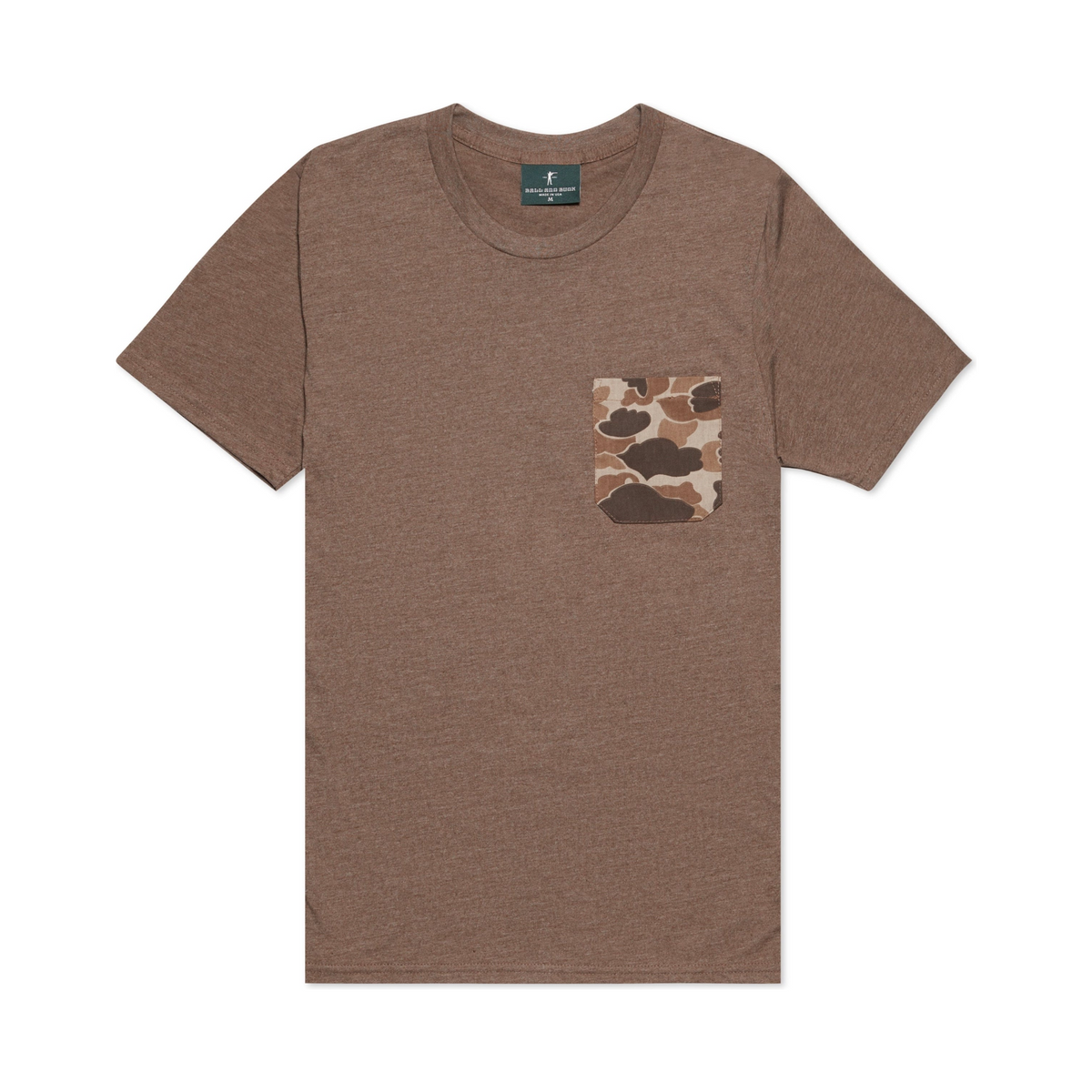 Ball and Buck Pocket Tee Sepia Original Camo