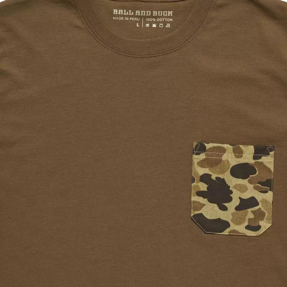 Ball and Buck Pocket Tee