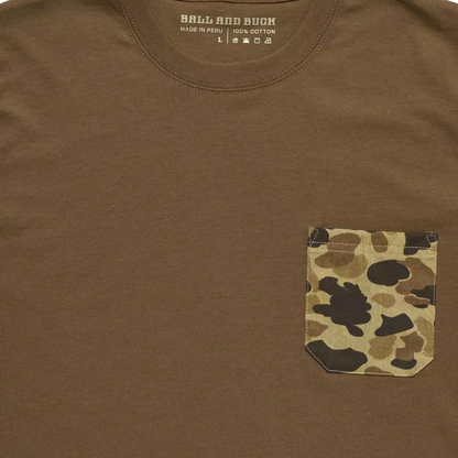Ball and Buck Pocket Tee