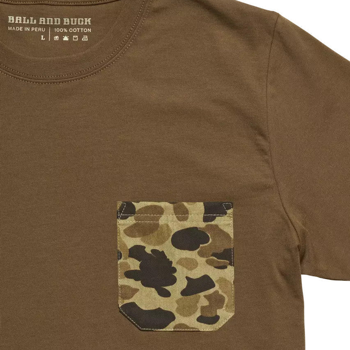 Ball and Buck Pocket Tee