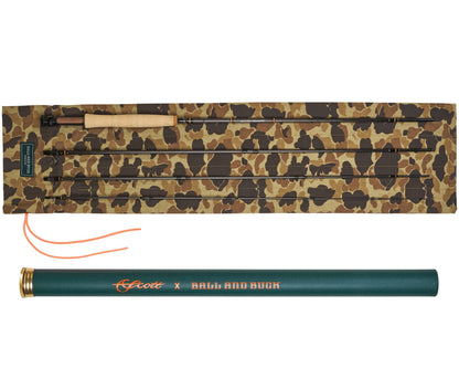 Scott x Ball and Buck Special Edition Centric Fly Rod - Grey