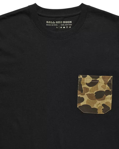 Ball and Buck Pocket Tee