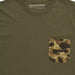 Ball and Buck Pocket Tee - Olive/Original Camo
