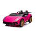 Freddo Toys 24V Lamborghini Huracan 2 Seater Kids' Electric Ride-On - Pink