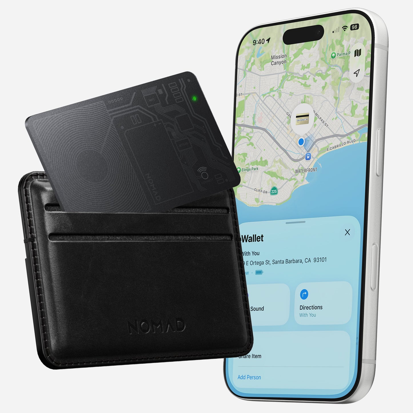 Nomad Tracking Card