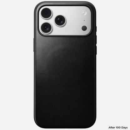 Nomad Black Horween Modern Leather Case - iPhone 17 Pro Max