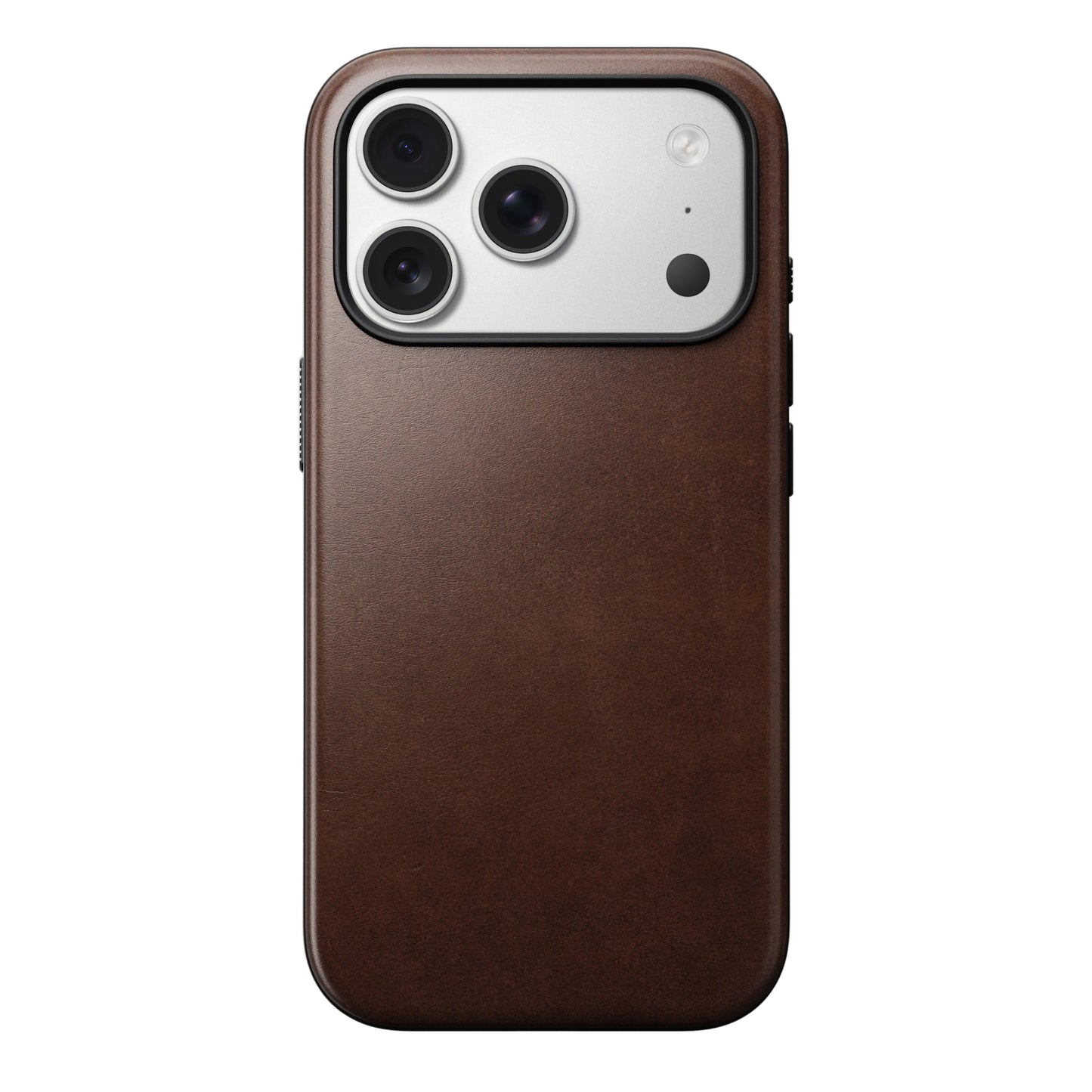 Nomad Brown Horween Modern Leather Case for iPhone 17 Pro