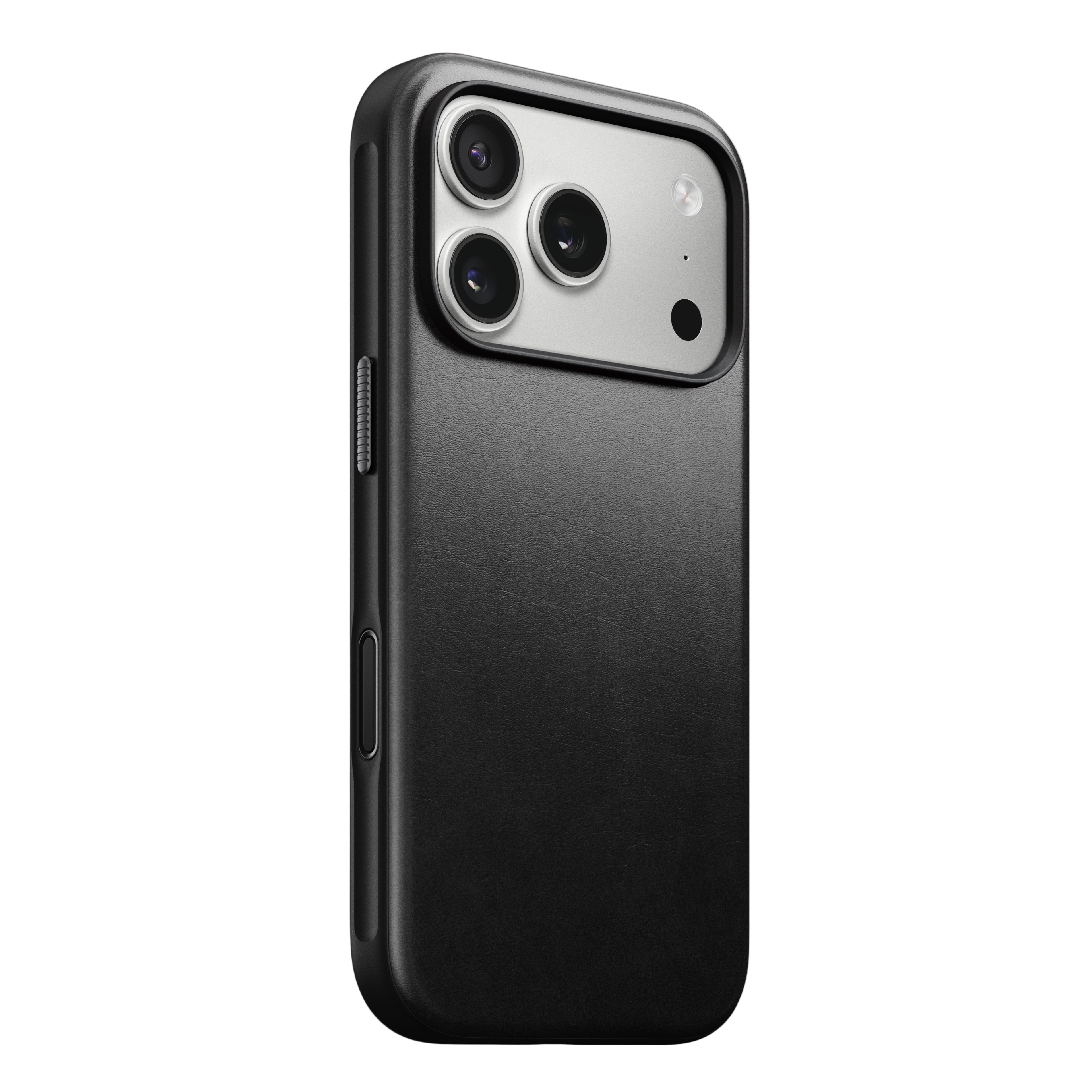 Nomad Black Horween Modern Leather Case - iPhone 17 Pro | Uncrate