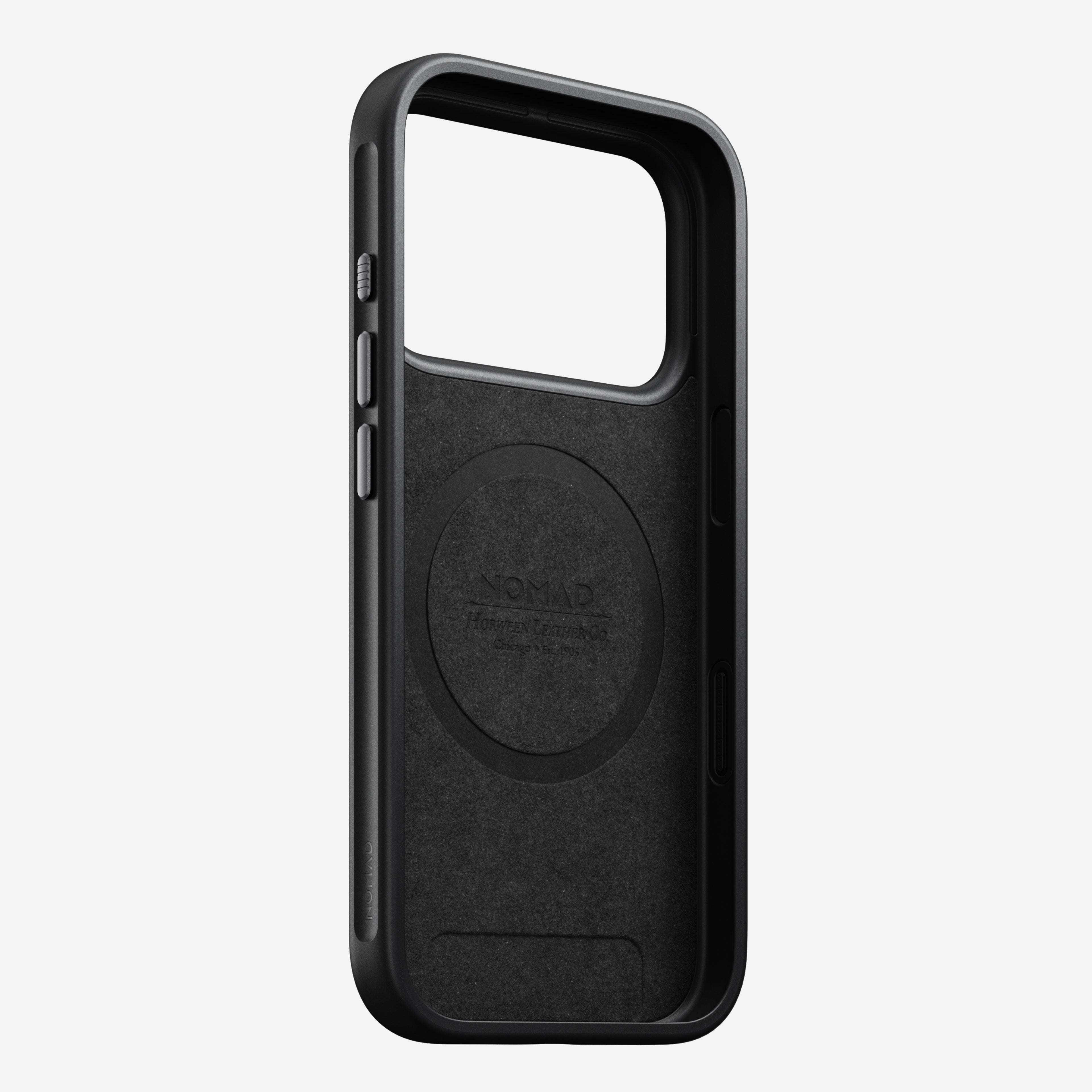 Nomad Black Horween Modern Leather Case - iPhone 17 Pro | Uncrate