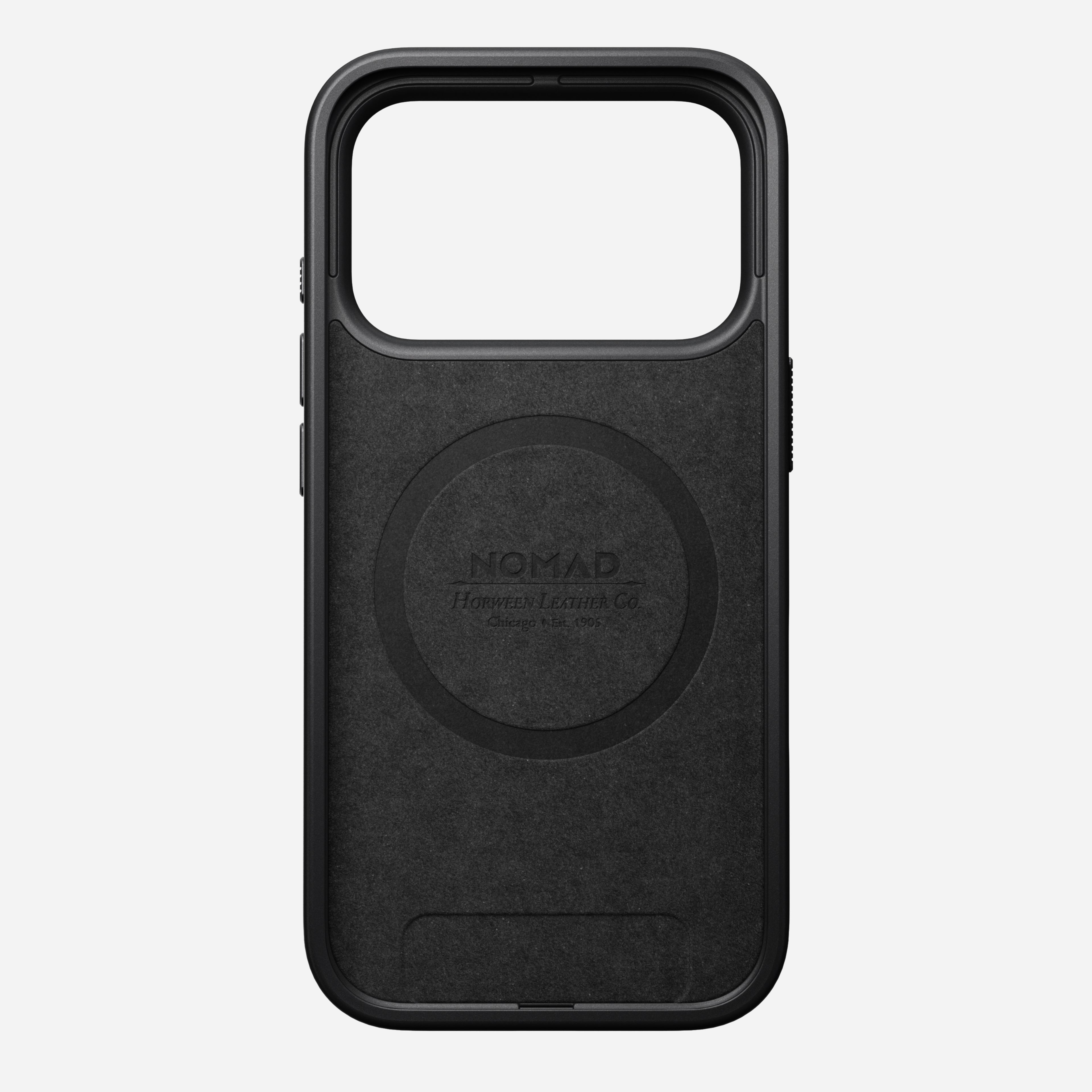 Nomad Black Horween Modern Leather Case - iPhone 17 Pro | Uncrate