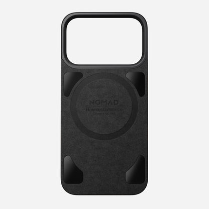 Nomad Black Horween Magnetic Leather Back Case for iPhone 17 Pro