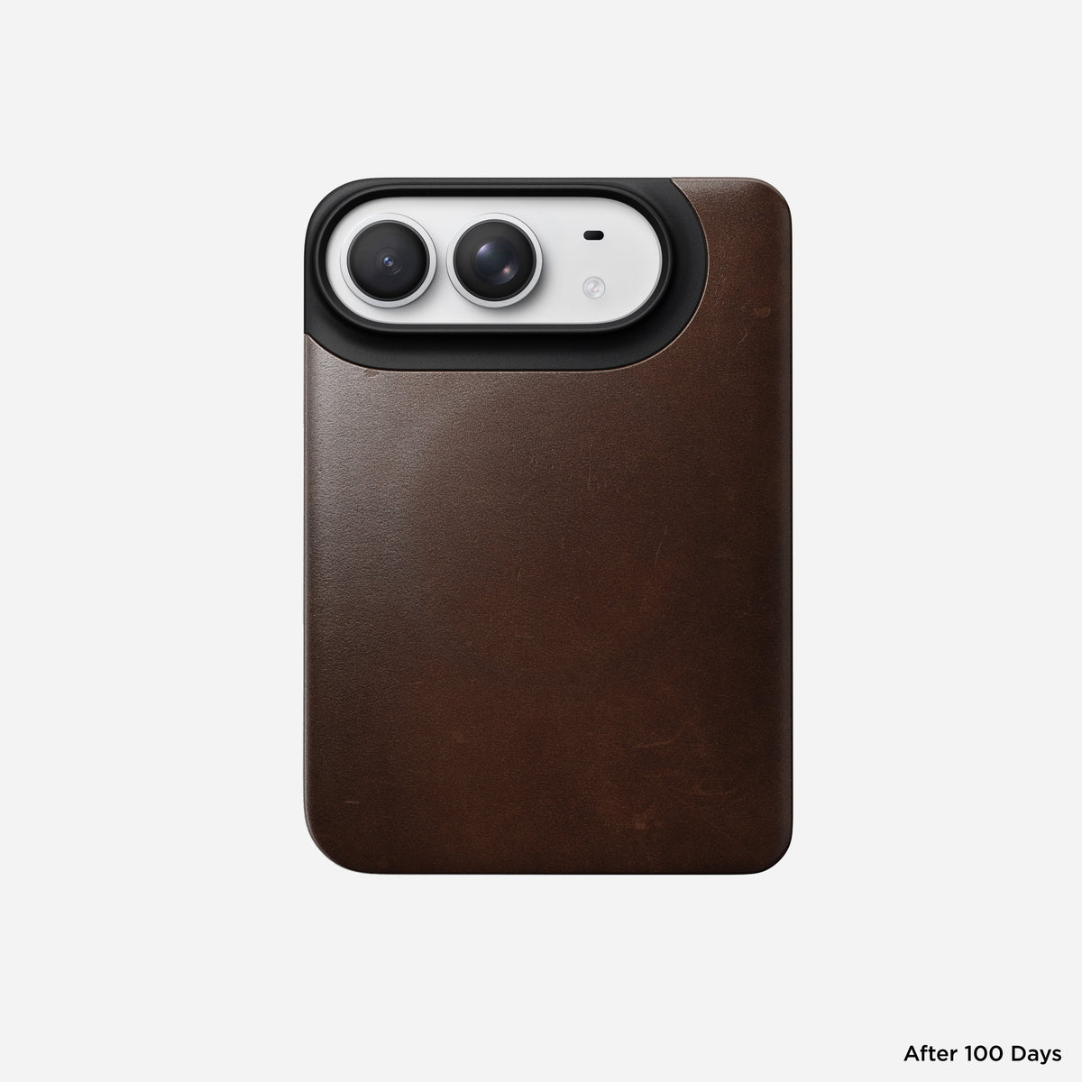 Magnetic Leather Back - iPhone Duo | Rustic Brown | Horween | MagSafe