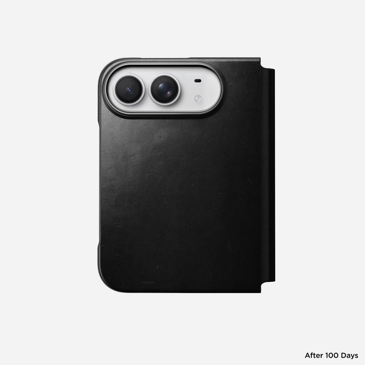 Traditional Leather Folio - iPhone Duo | Black | Horween