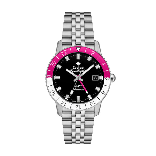 Zodiac Super Sea Wolf GMT Watch Default Title